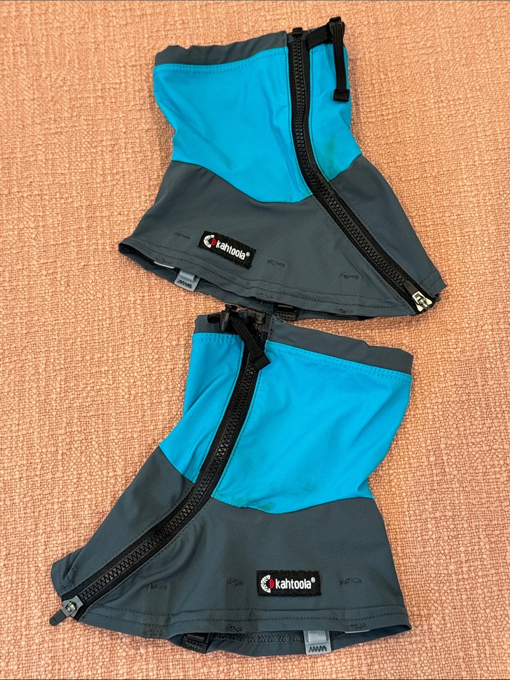 Mid Gaiters with Zipper for trail & road running, walking, hiking in ice and sno